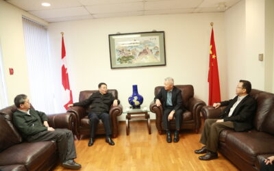 王新平总领事接见贵州茅台集团党委书记、总经理和我司董事长马君强