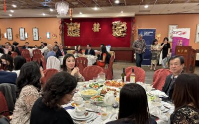 汉嘉酒业参加埃德蒙顿港加商会新春晚宴，见证中西融合的精彩盛宴